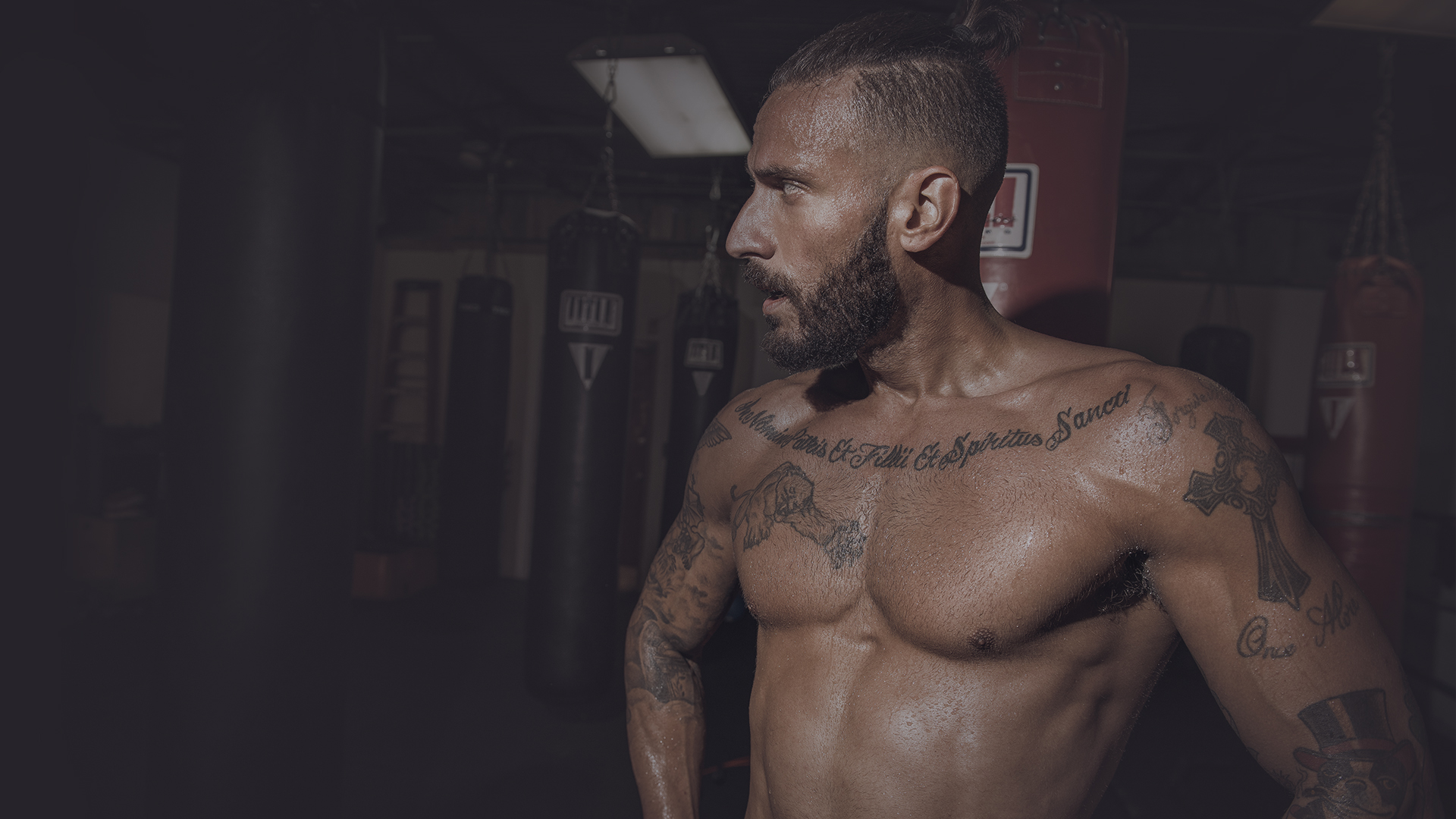 Lyon Fitness athlete in the gym